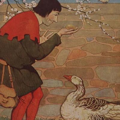 De gans en het gouden ei De gans en het gouden ei