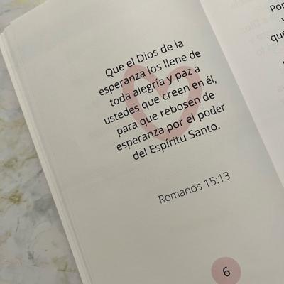 Día 6- Amor para el Alma / Romanos 15:13