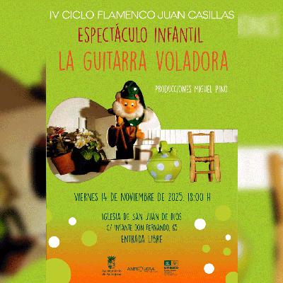 Entrevista Antonio Pino. Espectáculo "La guitarra voladora"