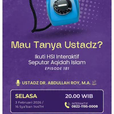 HSI Interaktif Seputar 'Aqidah Islam - Episode 181