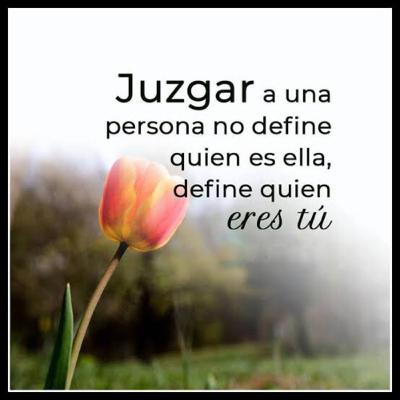 Antes de juzgar ponte en su lugar