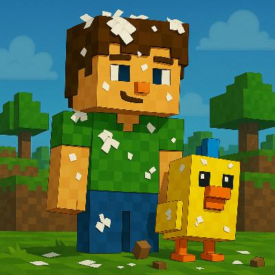 Chapter 29 – The Day Feathers Stick Everywhere (Bedtime Story for Kids) | Karlik’s Minecraft Stories