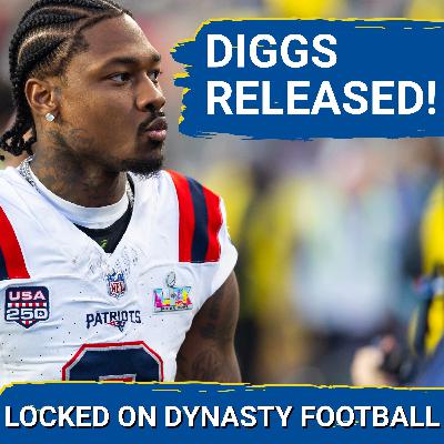 RELEASED: Patriots Cut Stefon Diggs—Who Will REPLACE Him & Which WR Should Fantasy Owners TARGET?