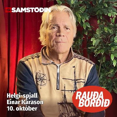 Rauða borðið - Helgi-spjall: Einar Kárason Rauða borðið - Helgi-spjall: Einar Kárason