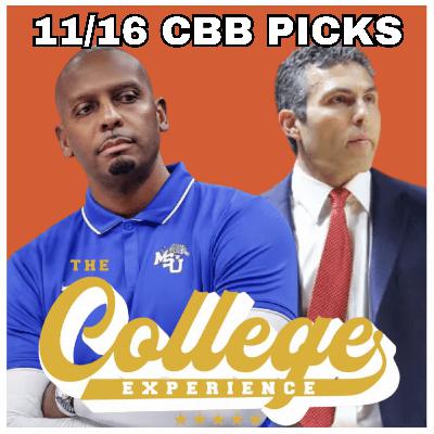 College Basketball Picks For November 16th (Ep. 983) College Basketball Picks For November 16th (Ep. 983)