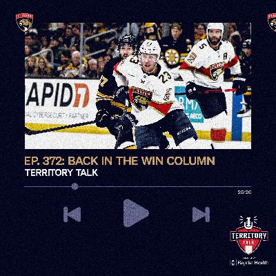 Territory Talk: Back in the win column (Ep. 372) Territory Talk: Back in the win column (Ep. 372)