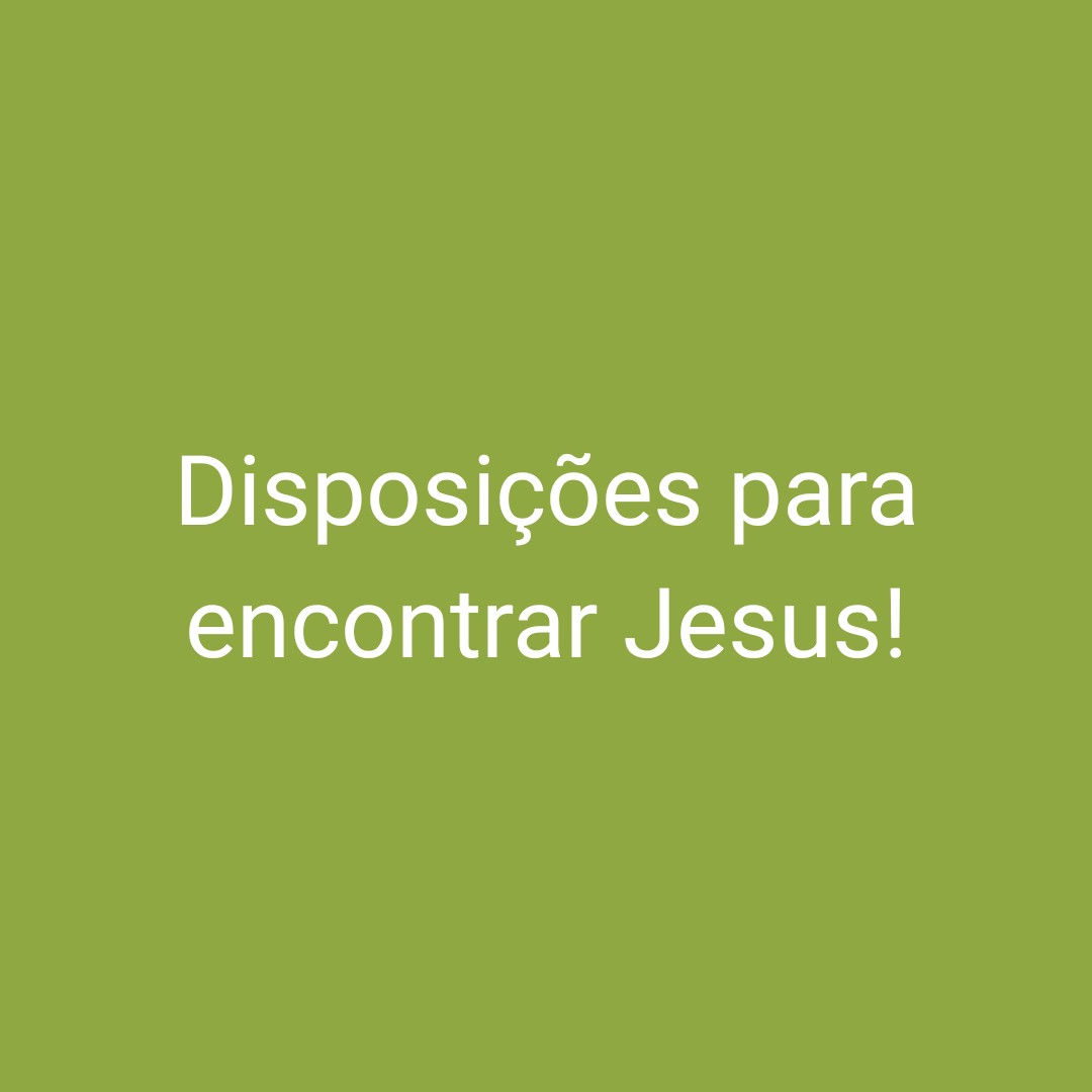 Disposições para encontrar Jesus episode artwork