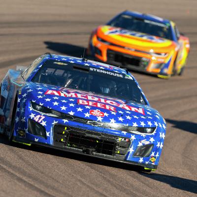 2023 Daytona 500 winner Ricky Stenhouse Jr. gets ready to roll for this year's race