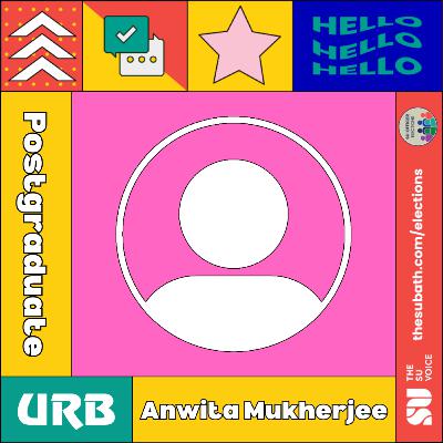 URB Interviews Anwita Mukherjee - Postgraduate Officer Candidate 2024