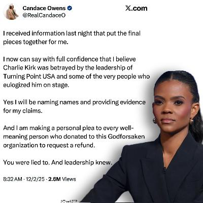 Betrayed from Within? Candace Owens Charlie Kirk Revelation! Trump to END Income Tax!