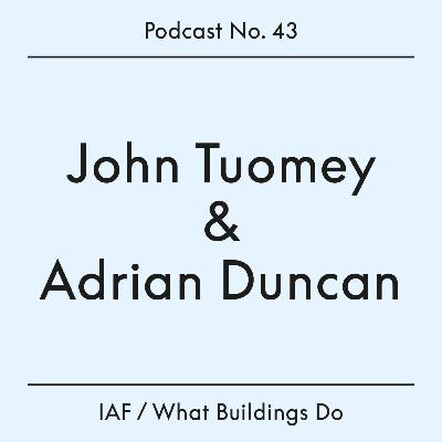 43. John Tuomey & Adrian Duncan | Books Downstairs