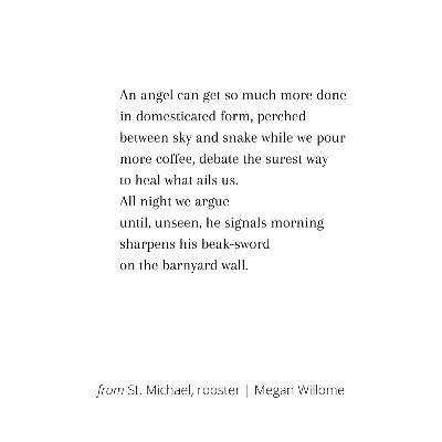 Poems by Megan Willome & Constance Clark Poems by Megan Willome & Constance Clark