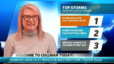 Water outage on East Hanceville Road | Sheriff's rodeo | Greenlee honored