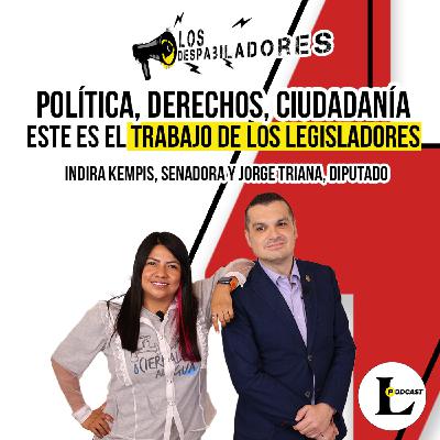 INDIRA KEMPIS y JORGE TRIANA en LOS DESPABILADORES con Max Kaiser y Laisha Wilkins