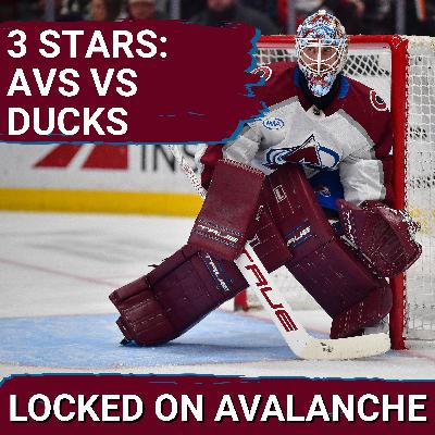 3 Stars of the Game: Avalanche vs Ducks