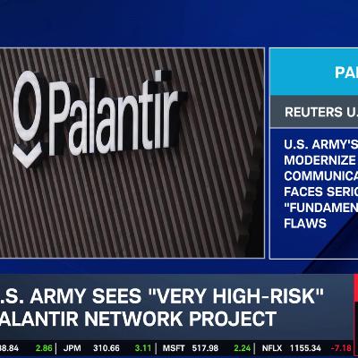 "Very High-Risk" Flaws: U.S. Army Memo Flags PLTR Software