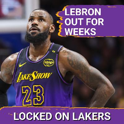 LeBron out 3-4 Weeks, Injury concerns for Luka. Are the Lakers Falling Behind?