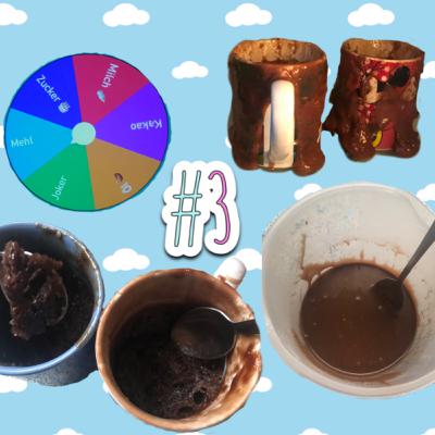 3. Tassenkuchen mit Glücksrad 🍀