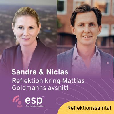 #349 - Reflektionssamtal kring Mattias Goldmanns avsnitt med Sandra och Niclas