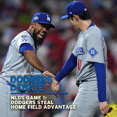 NLDS Game 1: Dodgers steal home field advantage