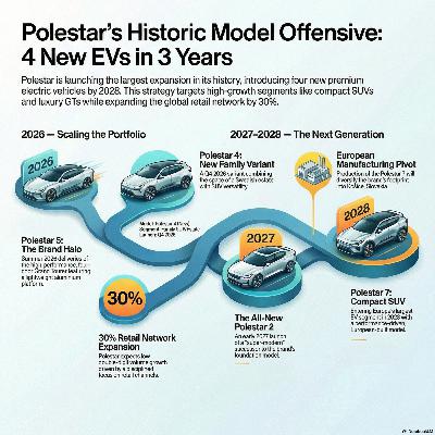 Polestar’s Strategic Evolution: Four New Electric Models by 2028