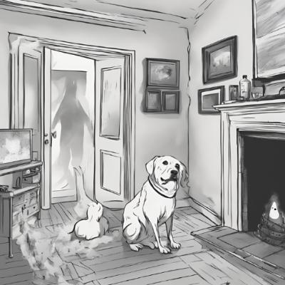 EL PERRO Y EL FANTASMA!