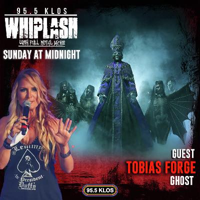 Tobias Forge of Ghost on Whiplash w/ Full Metal Jackie 5/4/25