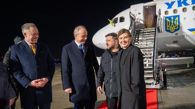 What does Zelenskyy's visit mean to Ukrainians living here? What does Zelenskyy's visit mean to Ukrainians living here?