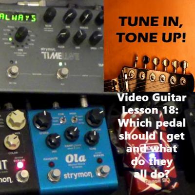 Video Guitar Lesson 18b: Which pedals are most useful and what do they all do? Video Guitar Lesson 18b: Which pedals are most useful and what do they all do?