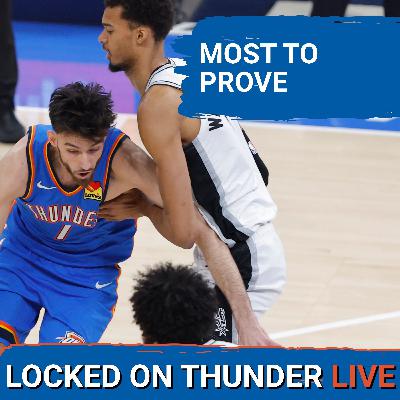 LIVE: OKC Thunder At the Half Way Point | Who Has the MOST TO PROVE in 2nd Half?