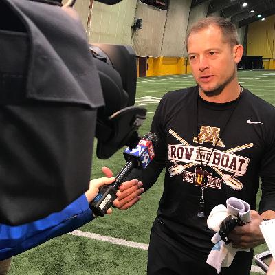 AUDIO: From yday, Coach Fleck talks enthusiastically about @GopherMGym, @GopherSoftball and @MNCoachPitino.
