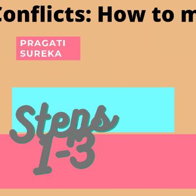 How to Manage Conflicts: Steps 1-3