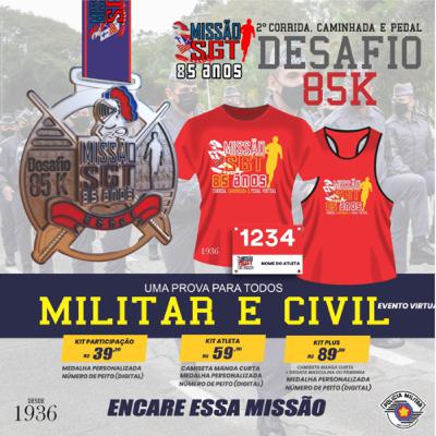 Desafio 85k Escola Superior de Sargentos Desafio 85k Escola Superior de Sargentos
