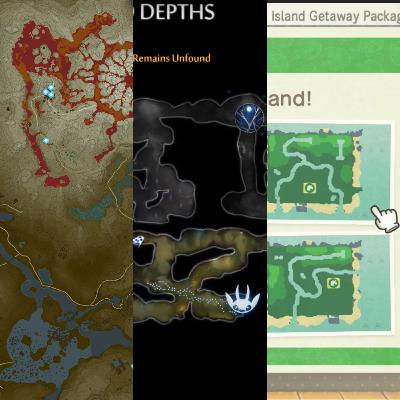 Three Video Game Maps