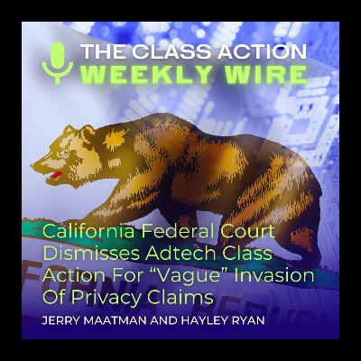 Episode 125: California Federal Court Dismisses Adtech Class Action For “Vague” Invasion Of Privacy Claims Episode 125: California Federal Court Dismisses Adtech Class Action For “Vague” Invasion Of Privacy Claims