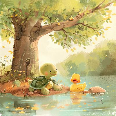 儿童故事：小乌龟团团的声音