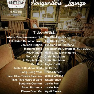 Songwriters Lounge vom 18. März 2026 Songwriters Lounge vom 18. März 2026