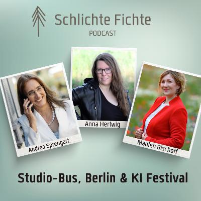 Studio-Bus, Berlin & KI – mit Andrea Sprengart und Madlen Bischoff Studio-Bus, Berlin & KI – mit Andrea Sprengart und Madlen Bischoff