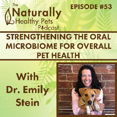 EP 53: The Strength of the Invisible: How rebalancing the oral microbiome can help dental and systemic health in dogs and cats with Dr. Emily Stein