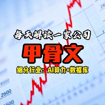 每天解读一家上市公司：甲骨文