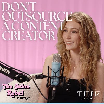 DON'T Outsource a Content Creator | Meet Amber Richards | The Salon Rebel Podcast DON'T Outsource a Content Creator | Meet Amber Richards | The Salon Rebel Podcast