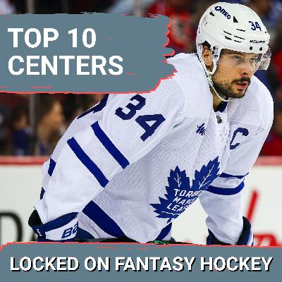 Who REALLY Rules The Fantasy Center Ice—Auston Matthews or Connor McDavid? TOP 10 FANTASY CENTERS