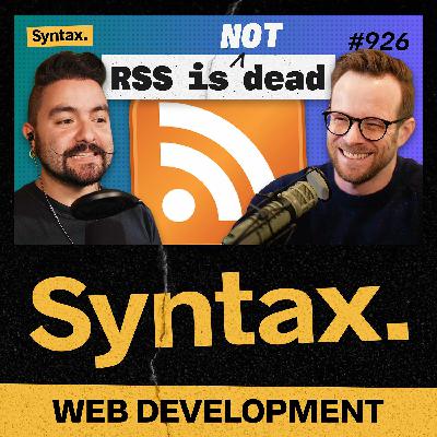 926: RSS Is NOT Dead