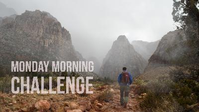 Monday Morning Challenge – finishing your work