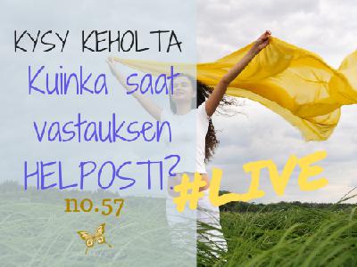 Jakso # 57 Kuinka kehosi paljastaa rajoittavat uskomuksesi