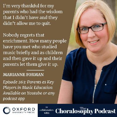 Episode 263: Parents As Key Players in Music Education with Marianne Forman