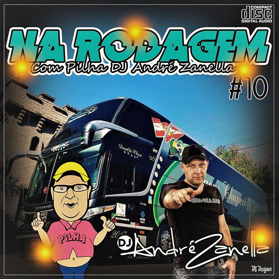 PODCAST NA RODAGEM 10 - PILHA E DJ ANDRE ZANELLA episode artwork