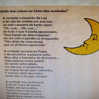 Poema Vontade das coisas... Língua Portuguesa Poema Vontade das coisas... Língua Portuguesa