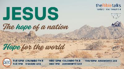 Matthew 4:1-11 Q&A with Carl Matthei