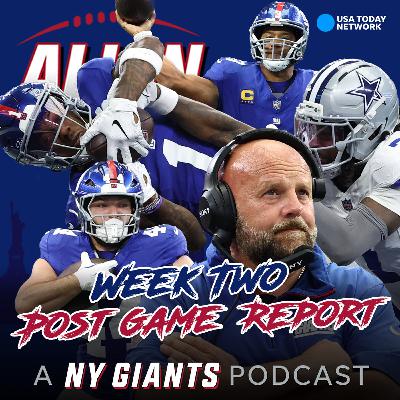Post Game Report: New York Giants leave Jerry World 0-2 after OT loss to the Cowboys